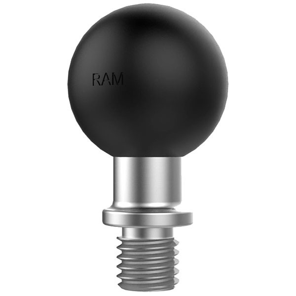 RAM Mounts RAM MOUNT1" BALL BASE M10x1.25 MALE THREAD